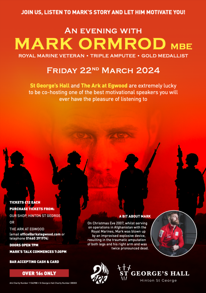 An Evening with Mark Ormrod MBE